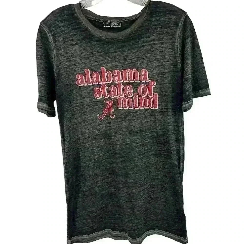Gameday Couture Women's M Alabama Crimson Tide Boyfriend T-Shirt black/Gray/red
